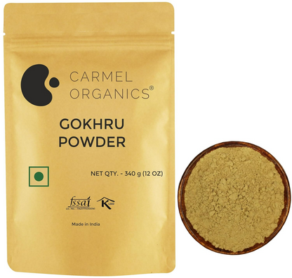 Carmel Organics Gokhru/Gokshura/Tribulus Terrestris Powder
