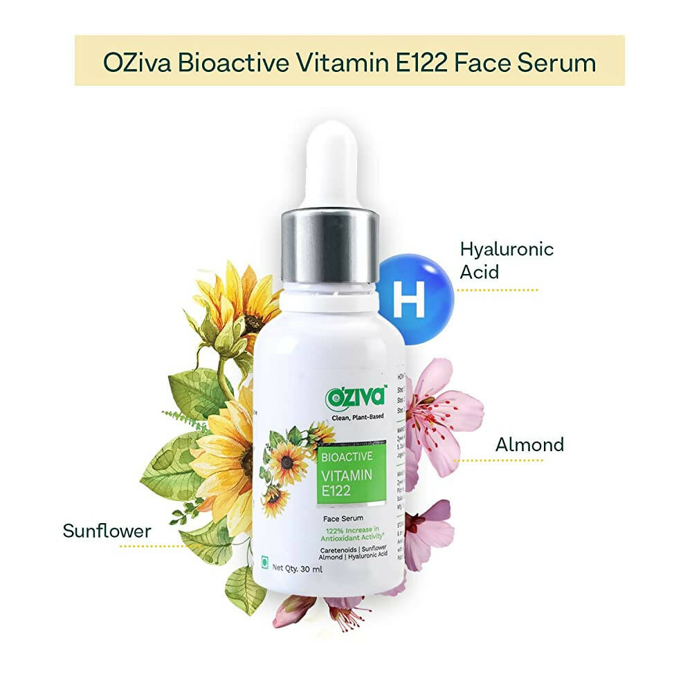 OZiva Bioactive Vitamin E122 Face Serum - 30 ml
