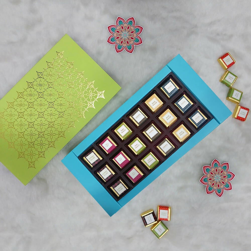 Dibha Ruchoks Assorted Chocolate Gift Pack (18 Assorted Chocolates)