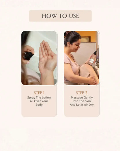AreoVeda Hydrating Spray Lotion