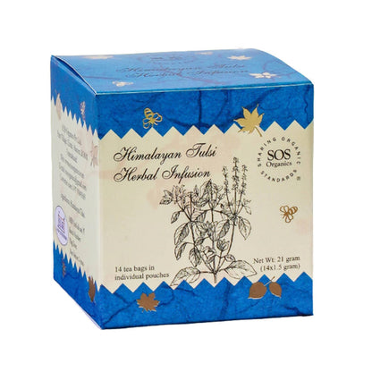 SOS Organics Himalayan Tulsi Herbal Infusion