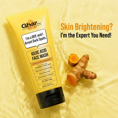 Ghar Soaps Kojic Acid & Turmeric Face Wash
