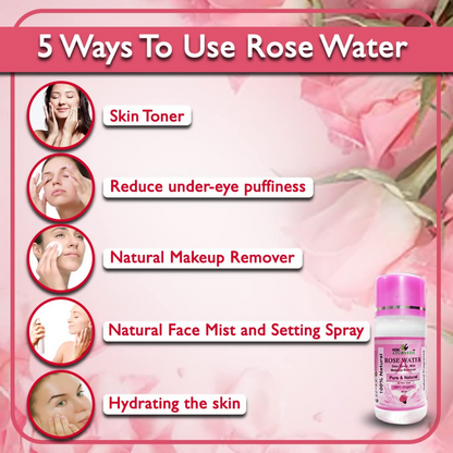 VedicAyurveda Rose water