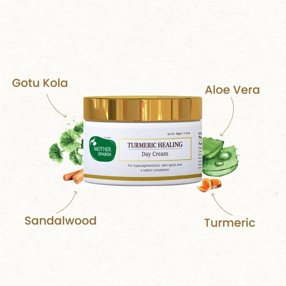 Mother Sparsh Turmeric Healing Day Cream - 40 gms