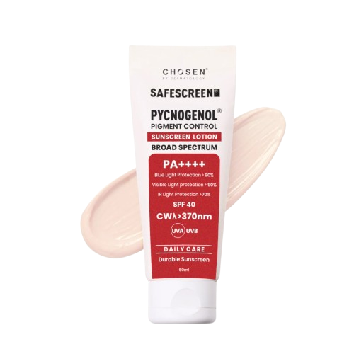 Chosen Safescreen Pycnogenol Pigment Control Sunscreen Lotion Spf 50+