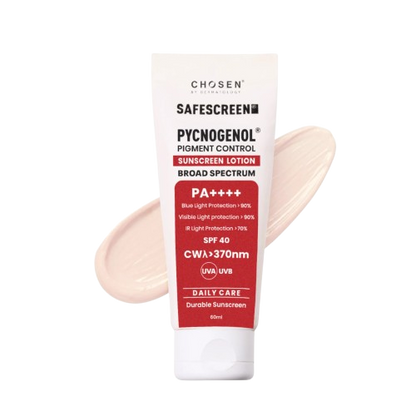 Chosen Safescreen Pycnogenol Pigment Control Sunscreen Lotion Spf 50+