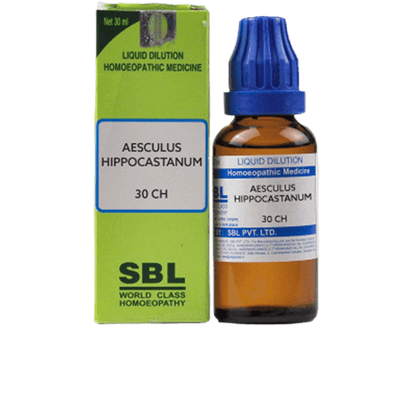 SBL Homeopathy Aesculus Hippocastanum Dilution