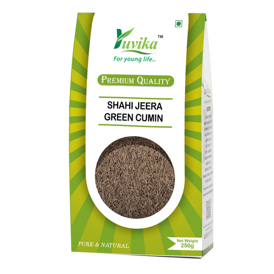 Yuvika Shahi Jeera - Jeera Kala Asli - Green Cumin - 250gms