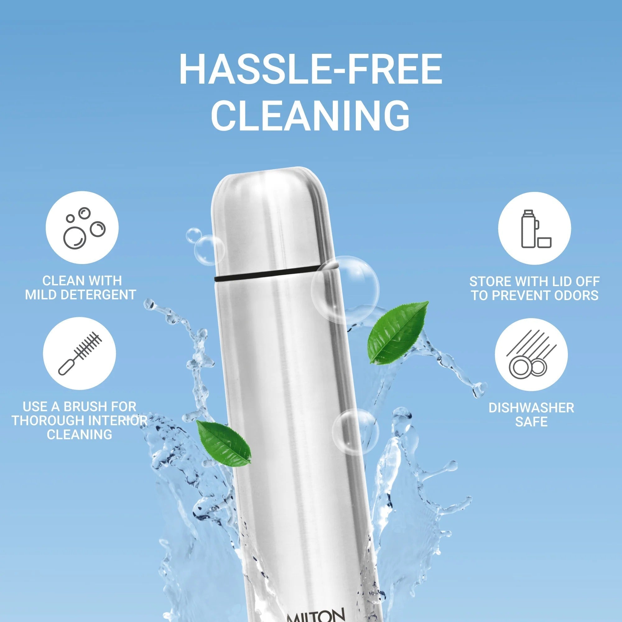 Milton Flip Lid Thermosteel Bottle