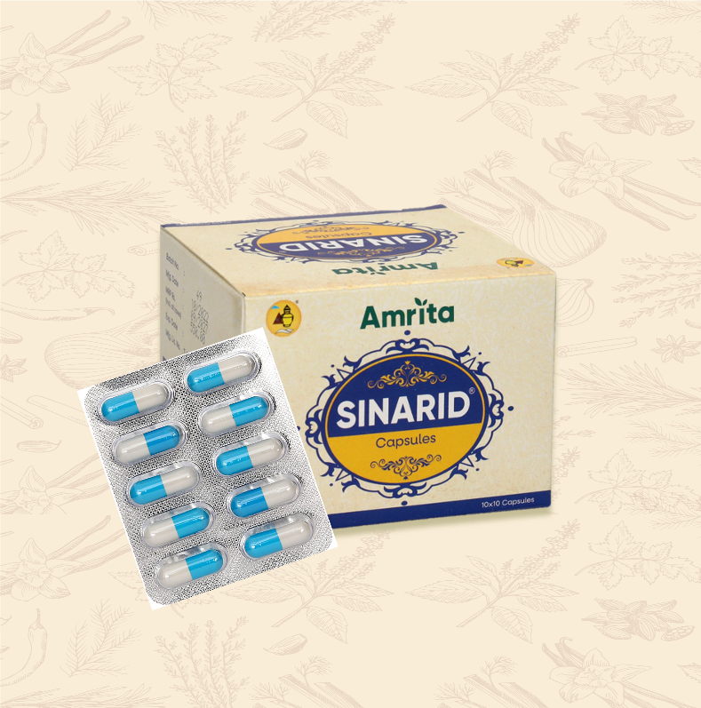 Amrita Sinarid Capsules - 100