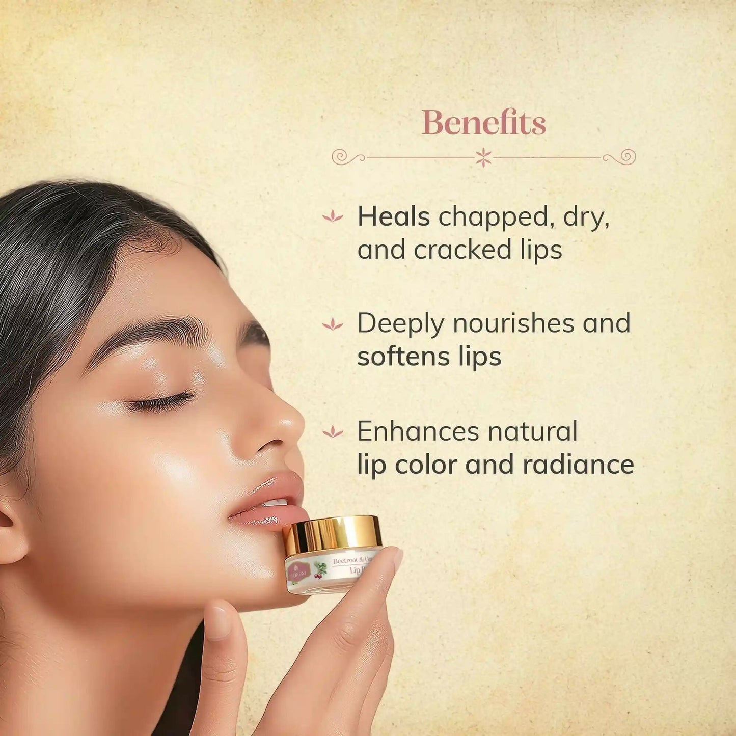 Chengavi Manjishta & Cow Ghee Lip Balm