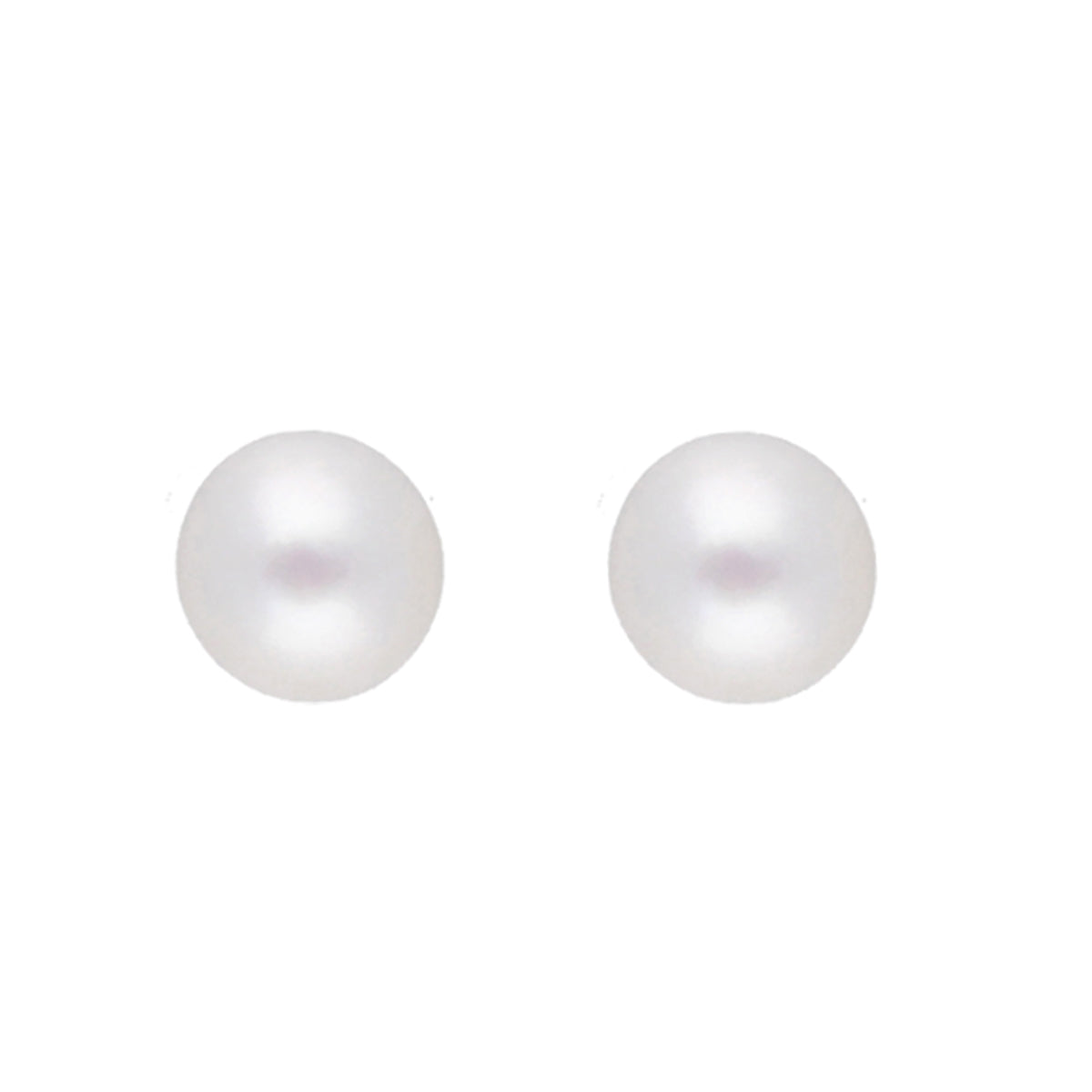 J Pearls 1 Line Oval Pearl Necklace - Real Pearl Jewelry