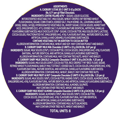 Cadbury Celebrations Premium Selections Chocolates Gift Pack