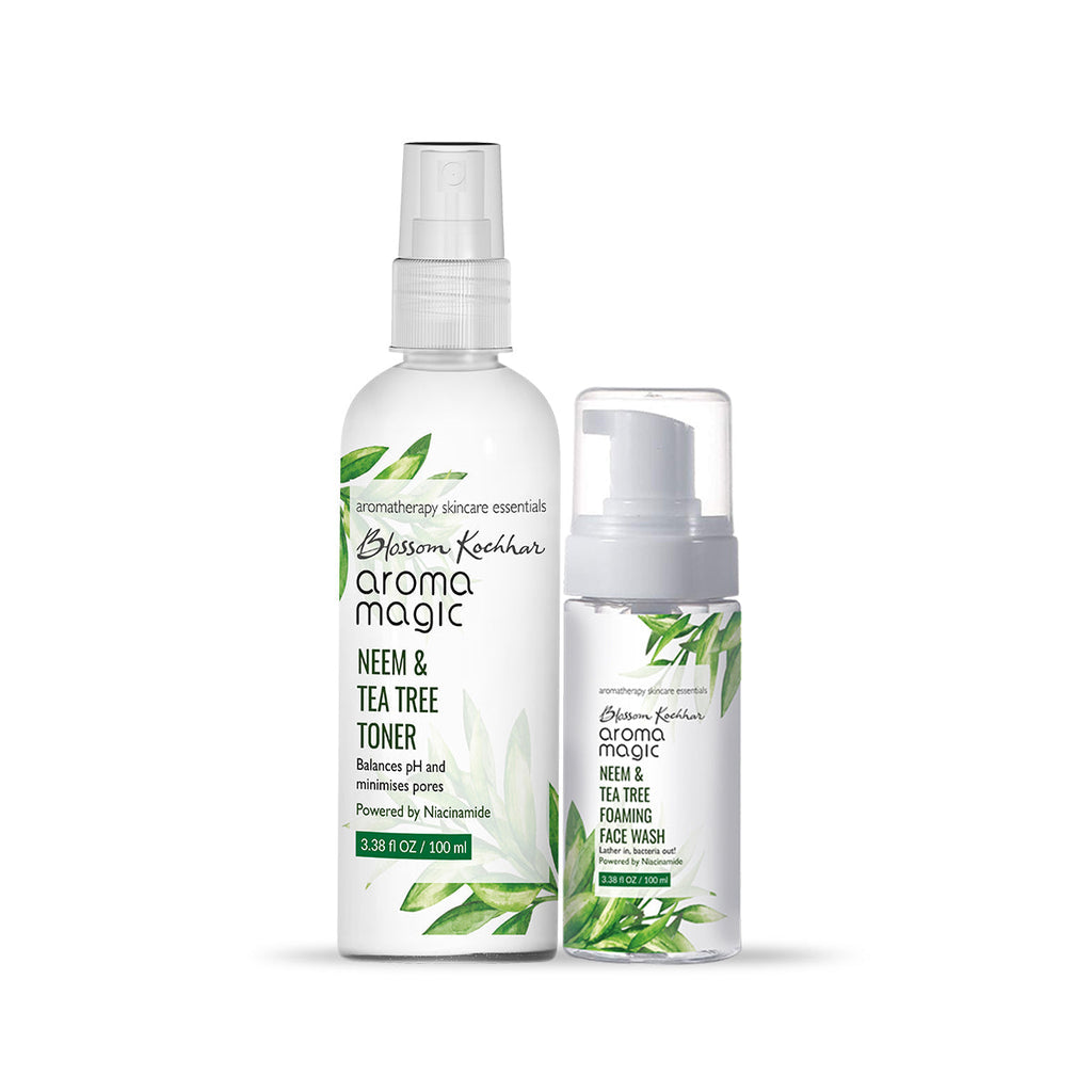 Blossom Kochhar Aroma Magic Anti Pimple Foam Face Wash & Toner Combo - 200 ml