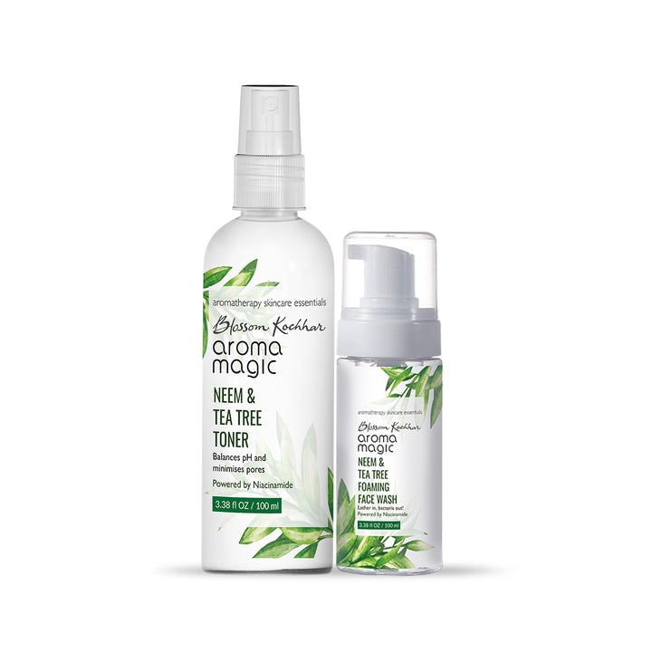 Blossom Kochhar Aroma Magic Anti Pimple Foam Face Wash & Toner Combo - 200 ml