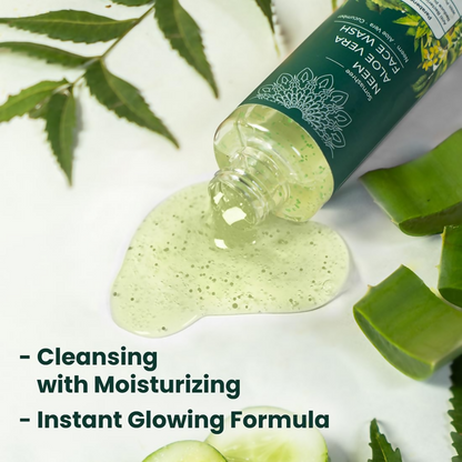 Pureus Herbals Somashree Neem Aloe Vera Face Wash