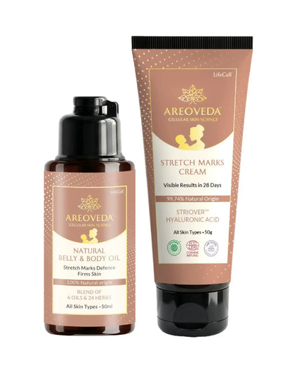 AreoVeda Stretch Marks Repair Bundle