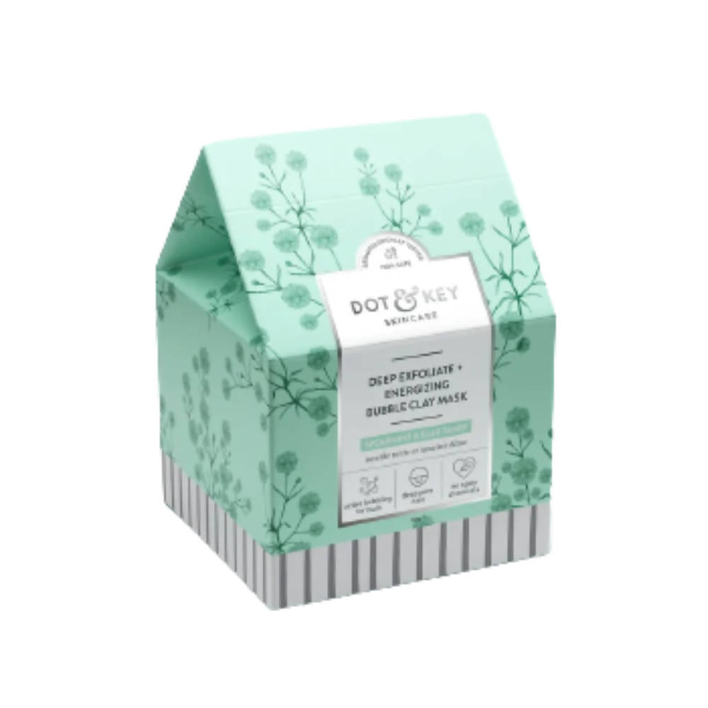 Dot & Key Deep Exfoliate + Energizing Bubble Clay Mask