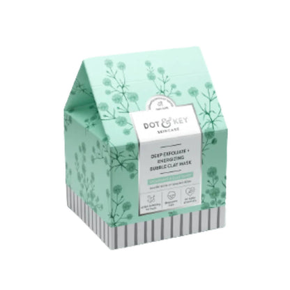 Dot & Key Deep Exfoliate + Energizing Bubble Clay Mask