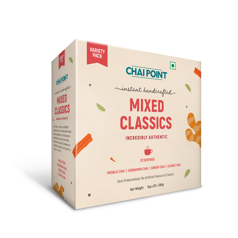 Chai Point Mixed Classics – Instant Chai Variety Pack
