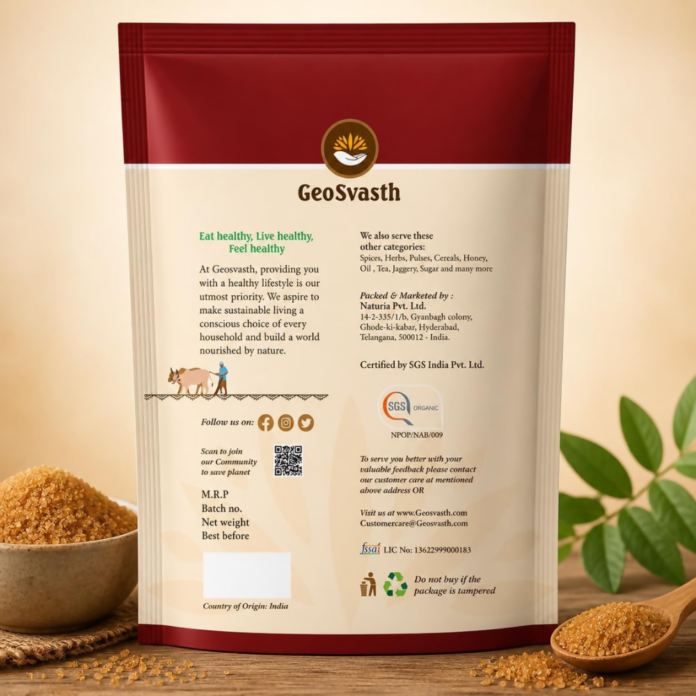 Geosvasth Organic Brown Sugar