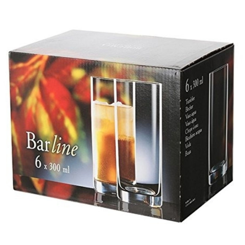 Barline Crystal Hi Ball Glass | Set of 6