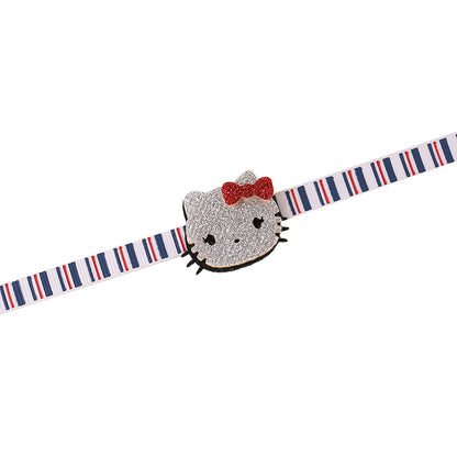 trueBrowns X Voylla Adorable Kitty Kids Rakhi With Roli Chaawal Pack