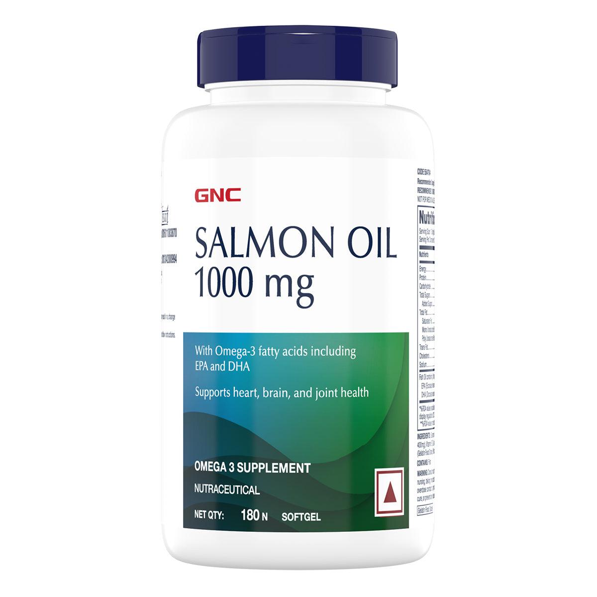 GNC Salmon Oil 1000mg Tablets