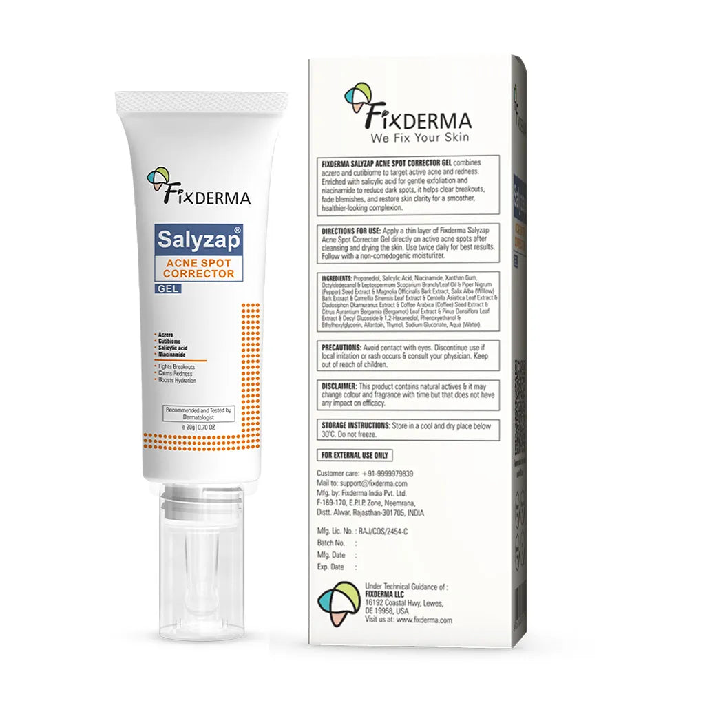 Fixderma Salyzap Acne Spot Corrector Gel - 20 gms