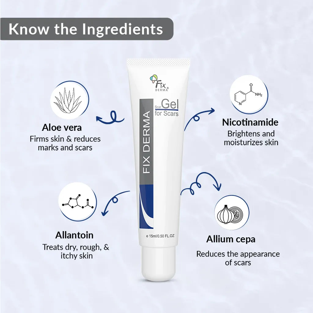 Fixderma Scar Gel for Scars - 15 ml