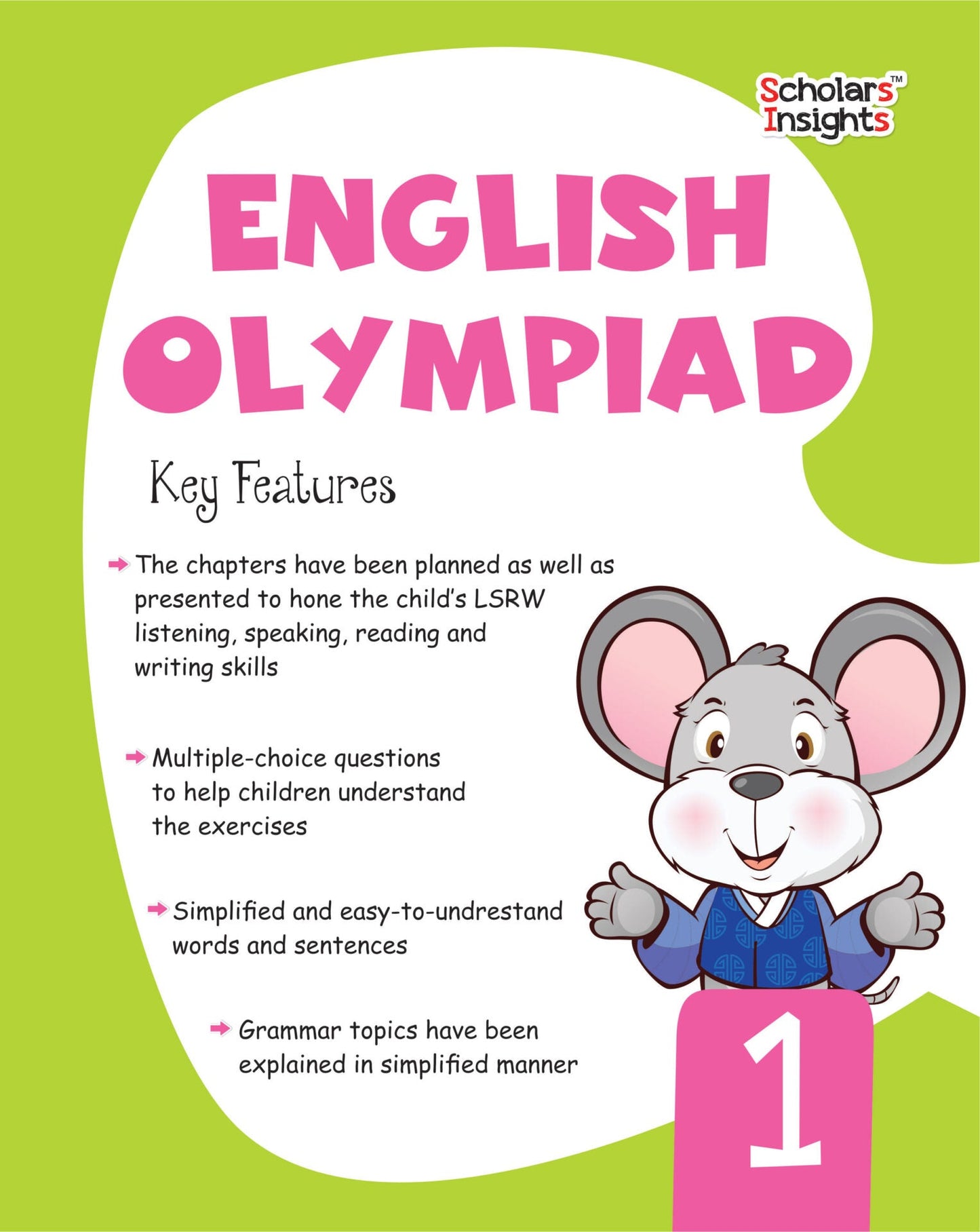 Scholars Insights English Olympiad Grade 1