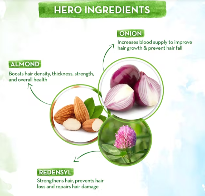 Mamaearth Onion Hair Oil for Hair Regrowth and Hair Fall Control