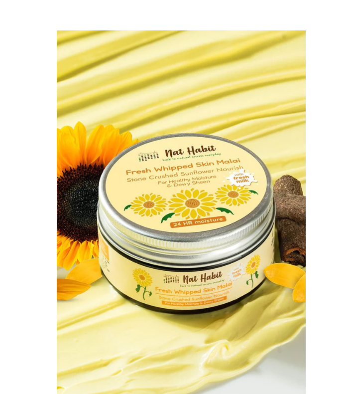Nat Habit Stone Crushed Sunflower Skin Malai