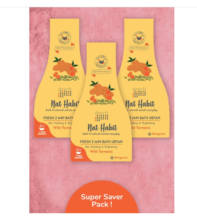 Nat Habit Wild Turmeric Bath Ubtan