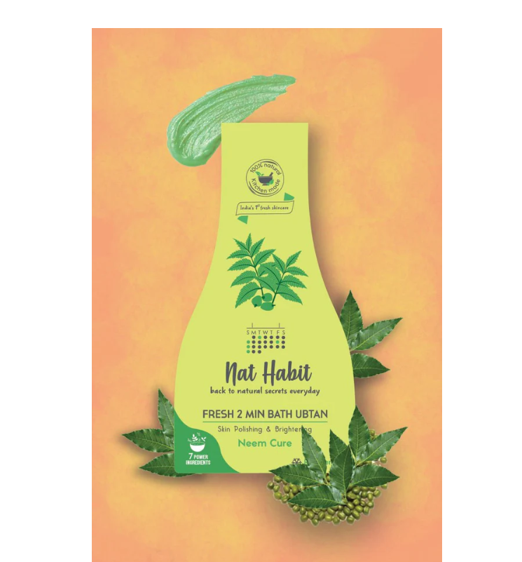 Nat Habit Neem Cure Bath Ubtan