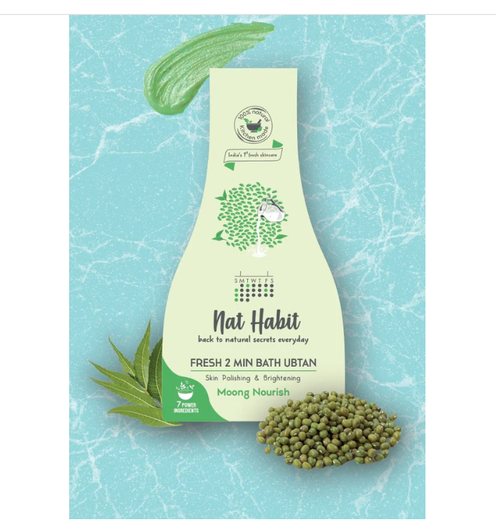 Nat Habit Moong Nourish Bath Ubtan