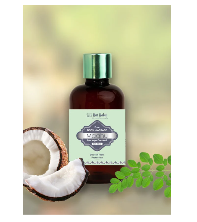 Nat Habit Pure Moringa Coconut Maahu - 100 ml