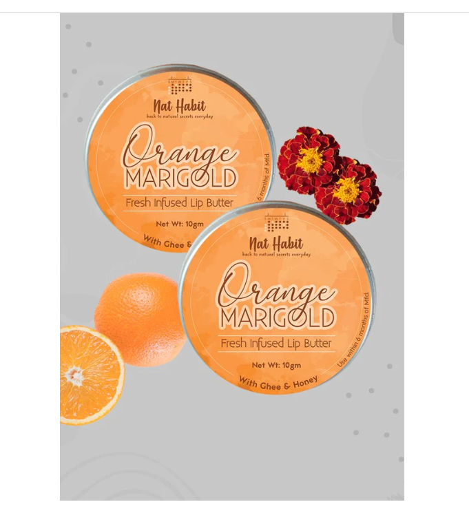 Nat Habit Orange Marigold Lip Butter