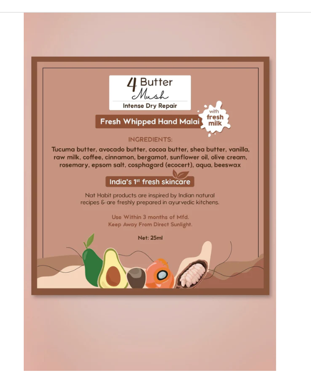Nat Habit 4 Butter Mush Hand Malai