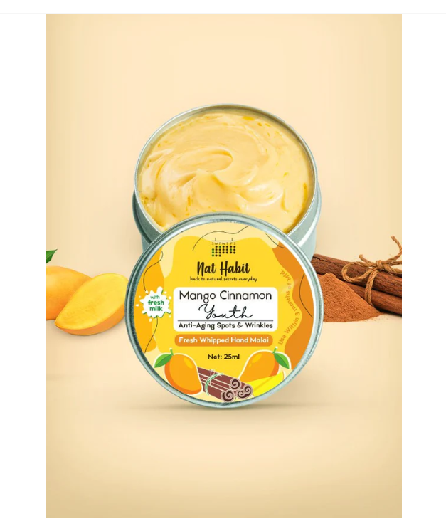 Nat Habit Mango Cinnamon Youth Hand Malai