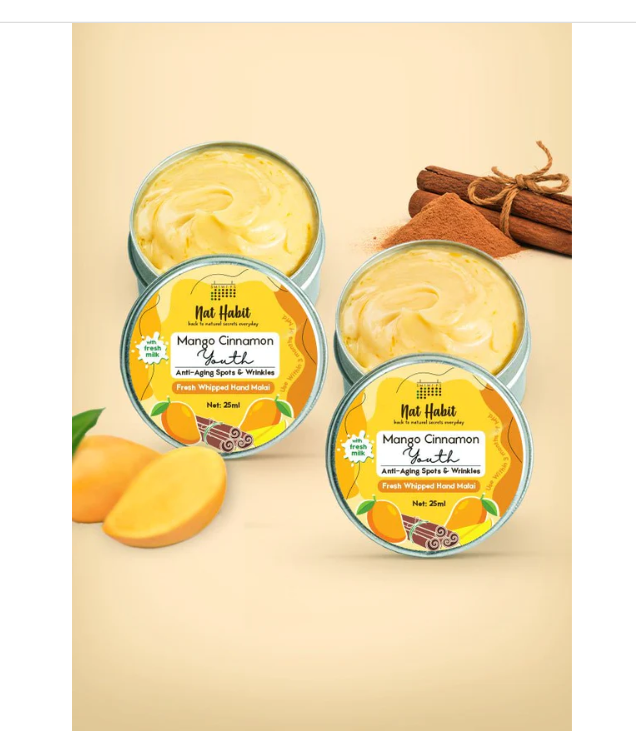 Nat Habit Mango Cinnamon Youth Hand Malai