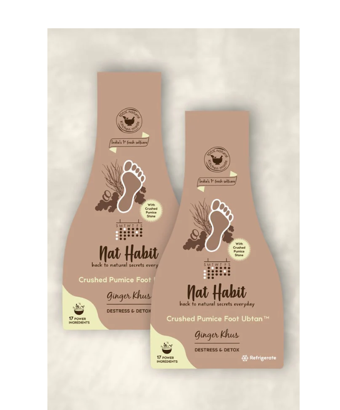 Nat Habit Ginger Khus Foot Ubtan