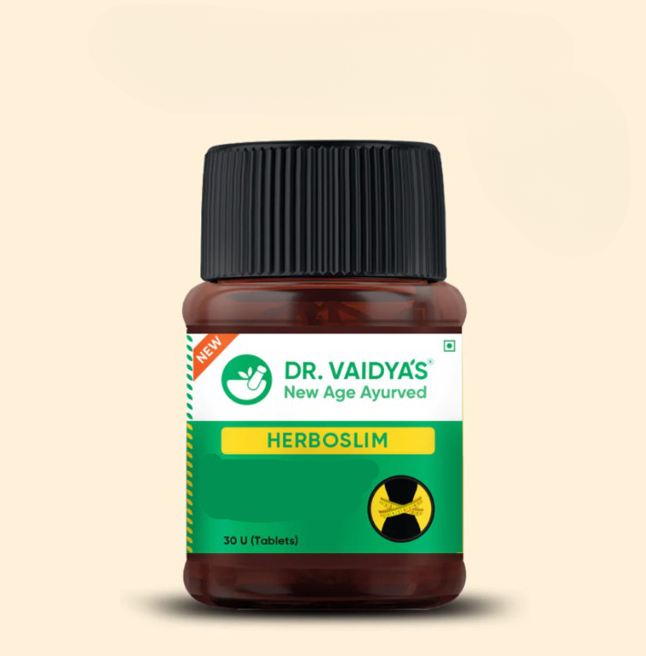 Dr. Vaidya's Herboslim Weight Loss - 30 Cap ( Pack of 2 )