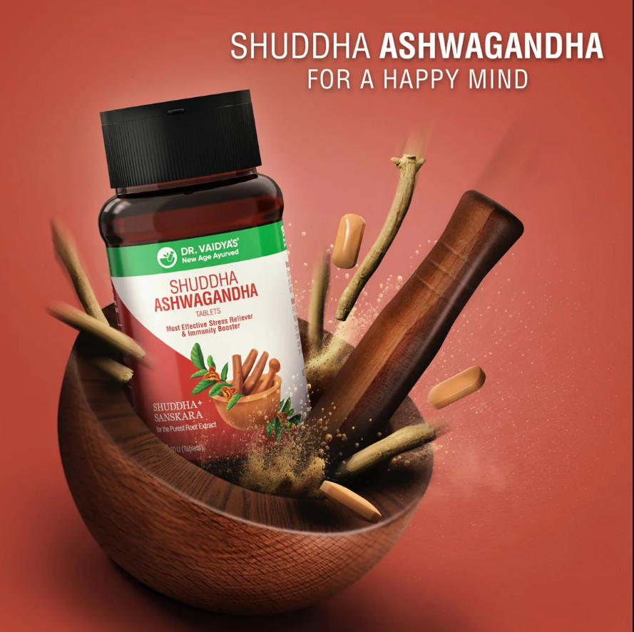 Dr. Vaidya's Shuddha Ashwagandha - 60 Tab