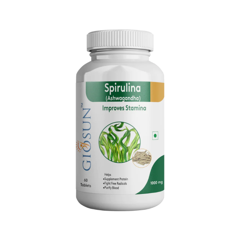 Giosun Spirulina with Ashwagandha - 60 Cap