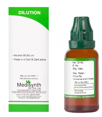 Medisynth Traditional Homeopathic Dilution