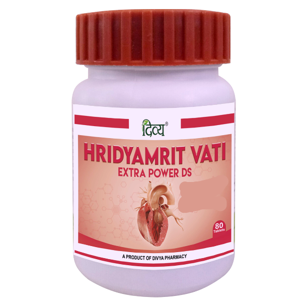Patanjali Divya Hridyamrit Vati Extra Power - 80 Tablets