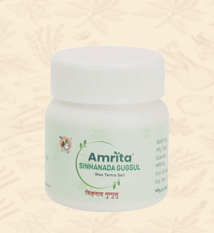 Amrita Sinhanada Guggul - 60 Tablets