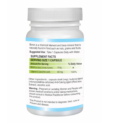 Vitaruhe Triple Boron Complex 6 Mg Supplement - 90 Capsules