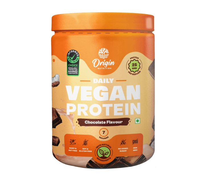 Origin Nutrition Natural Vegan Plant Protein Powder